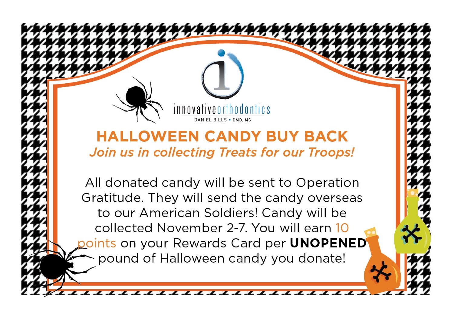 InnovativeLabel Halloween Candy Buy Back 2017